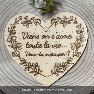 Puzzle demande en mariage Demande mariage originale image 6