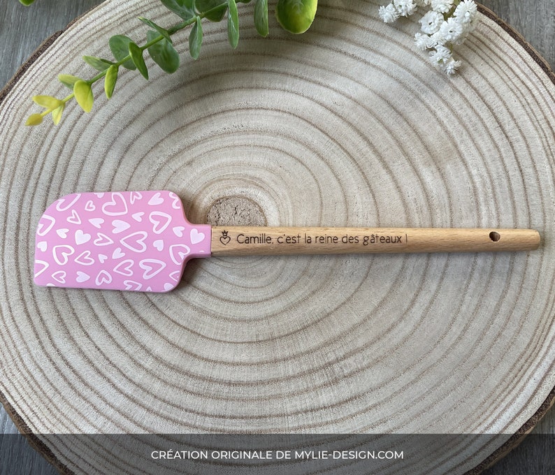 Spatule cuisine à personnaliser Maryse gâteaux image 1