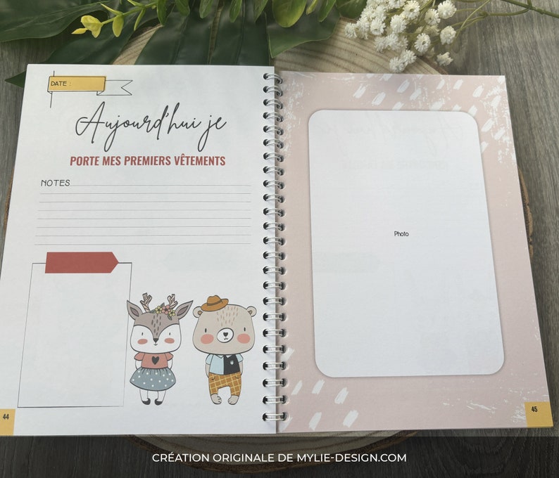 Carnet pour bébé prématuré Mes petites Grandes Victoires image 5