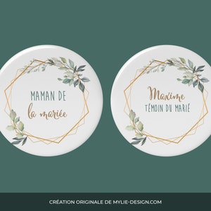 Customizable badges Country Wedding image 2