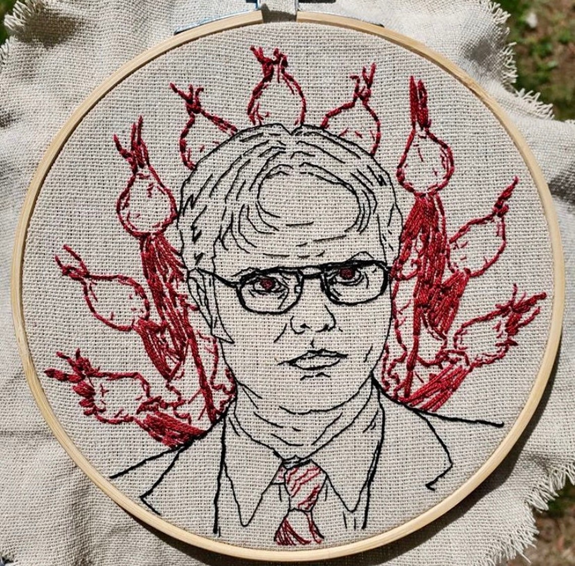 The Office Dwight Embroidery Kit/Dwight Full Embroidery Etsy