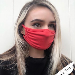 ULTRA SOFT Double Layer Face Mask. Breathable Mask. Washable Face Mask. Soft Stretchy Face Mask. Bestseller Face Mask Made in UK Face Mask. SaharaRedDoubleLayer