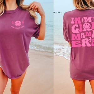 Comfort Colors® In My Girl Mama Era Shirt, Girl Mama Club Tshirt, Girl Mama Tee, New Mom Gift, Girl Mama Era Shirts, Girl Mama Era Shirts