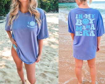 Comfort Colors® In My Boy Mama Era Shirt, Boy Mama Club Tshirt, Boy Mama Tee, New Mom Gift, Boy Mama Era Shirts, Gift For Her, Mom Era Gift
