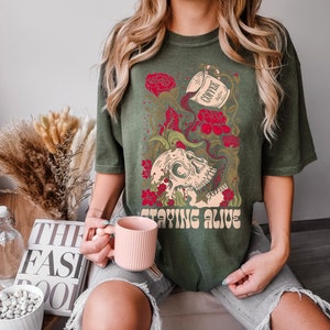 Staying Alive Tee - Sage