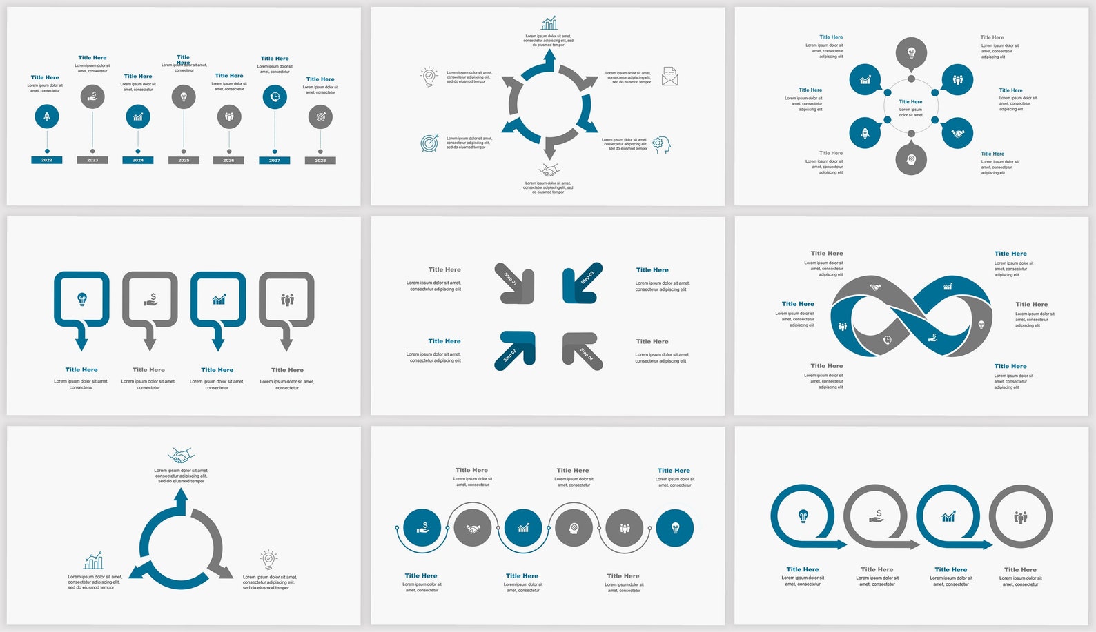 Neumorphic Powerpoint Template, Neumorphism Powerpoint Design, 3D ...