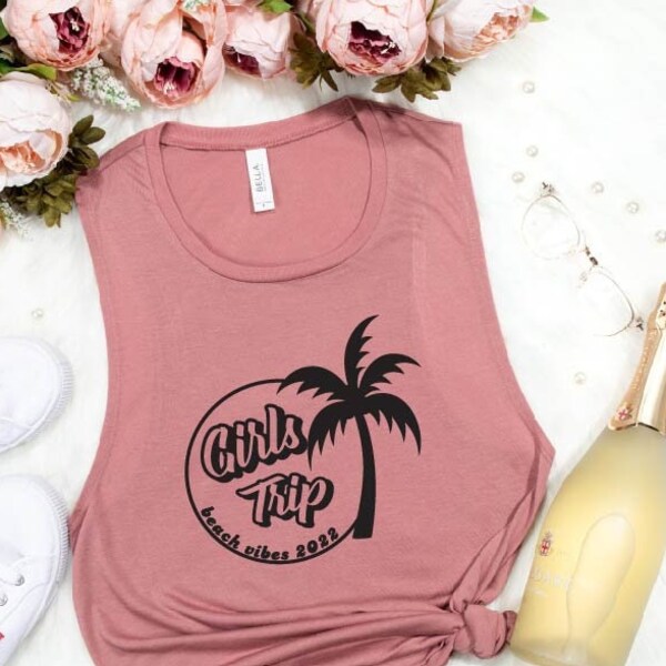 Girls Beach Trip Shirts Etsy