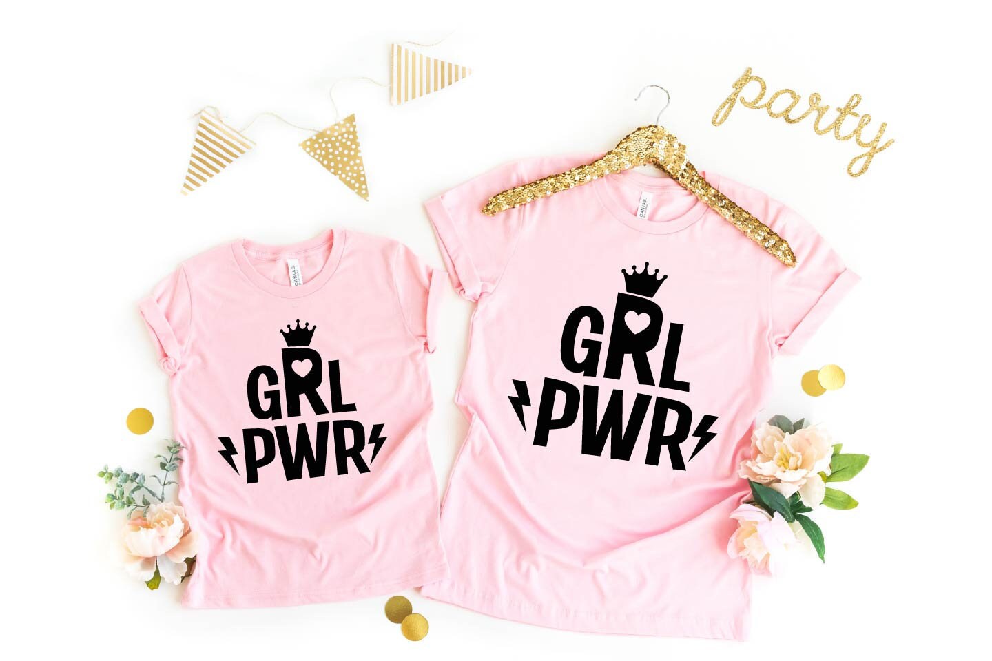 GIRL POWER Tshirt Girl Power Kids Tshirts Girl Power Etsy