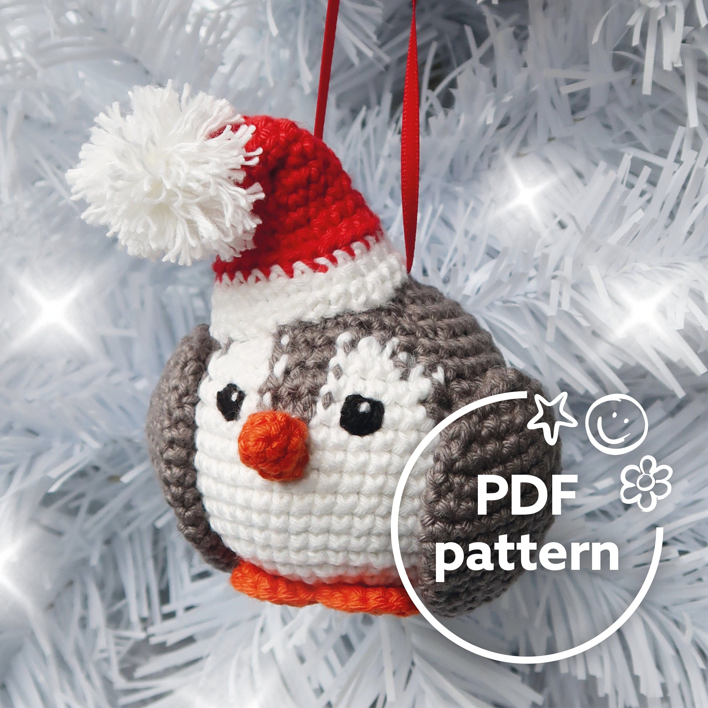Polar Bear Tree Decorations Bundle Amigurumi Penguin Reindeer Animal Bauble Crochet Pattern Festive Crochet Bauble Pattern Polar Bear Tree Decorations Bundle Amigurumi Penguin Reindeer Animal Bauble Crochet Pattern Festive Crochet Bauble Pattern