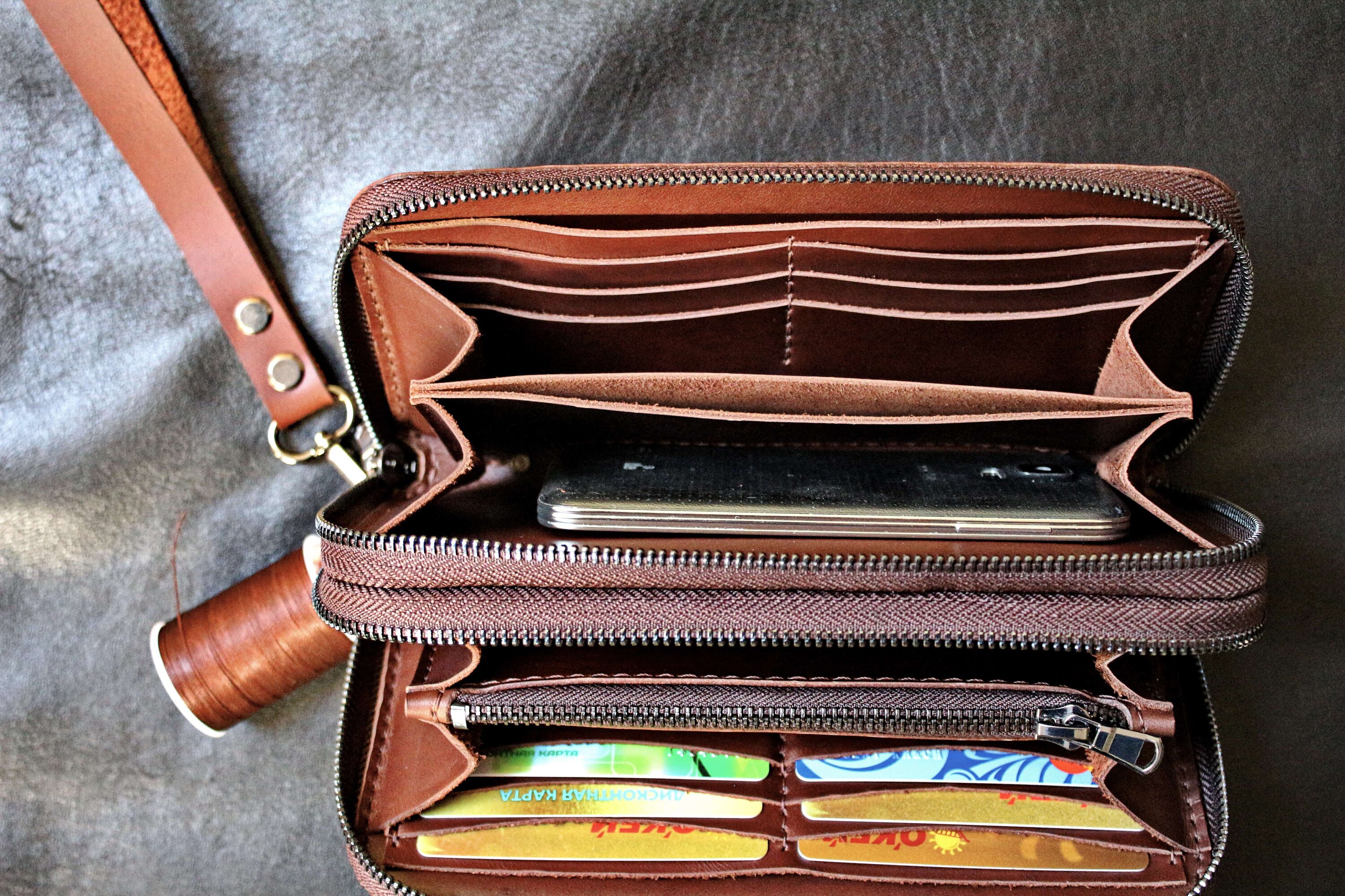 PDF 2 zipper Long Wallet pdf pattern with 5mm stitch line Etsy