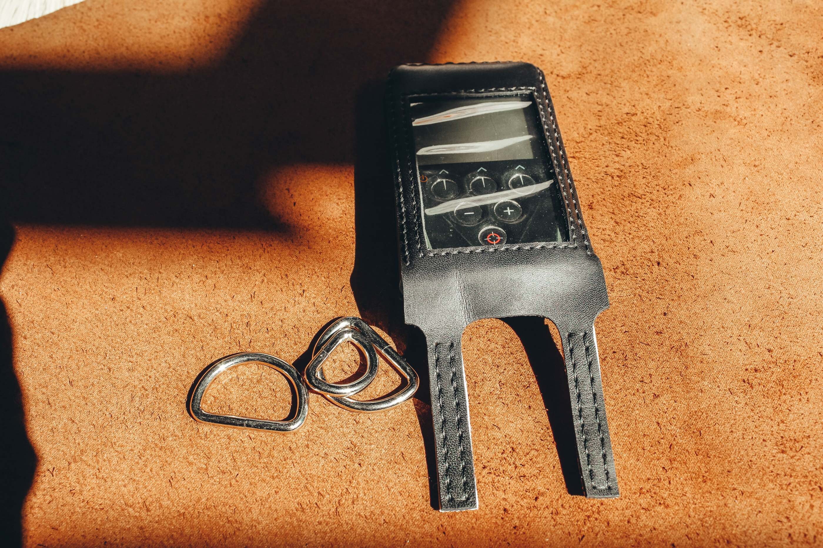 Leather PDF pattern XP Deus case holder for controller Etsy