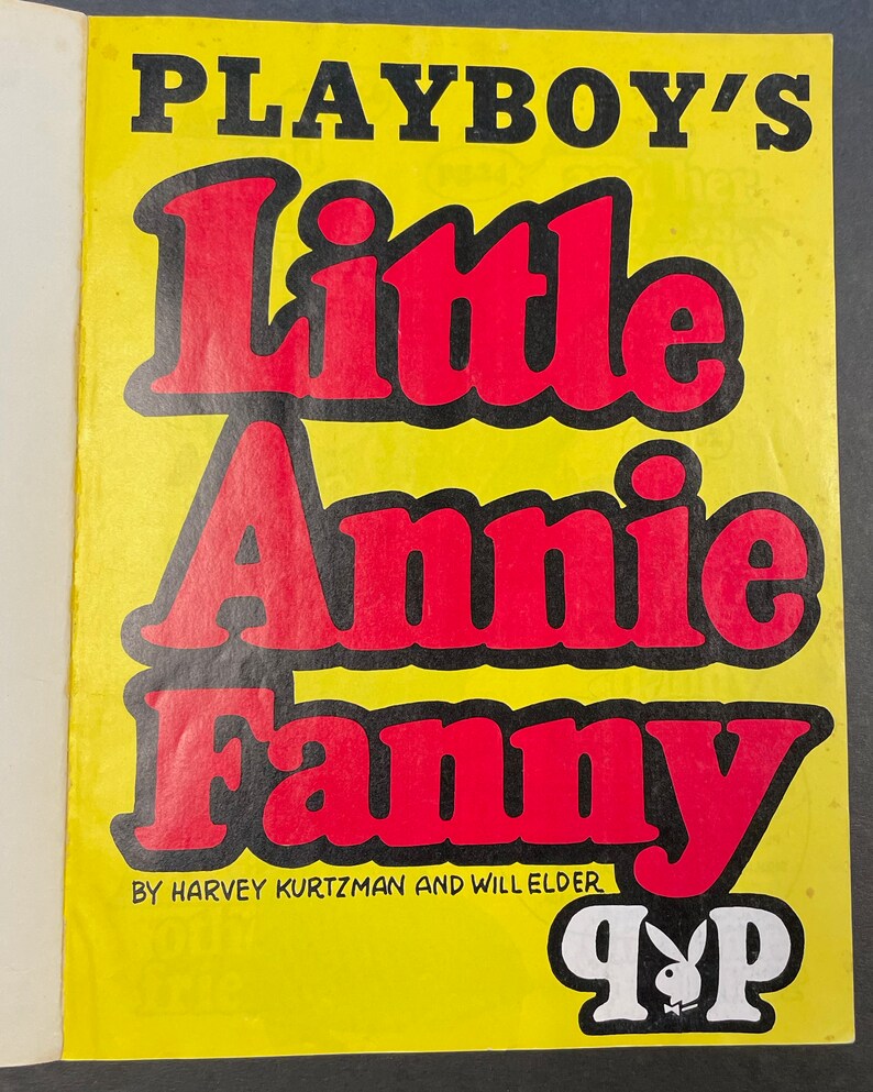 Little Annie Fanny 1972 Playboy Harvey Kurtzman Will Elder Etsy Hong Kong