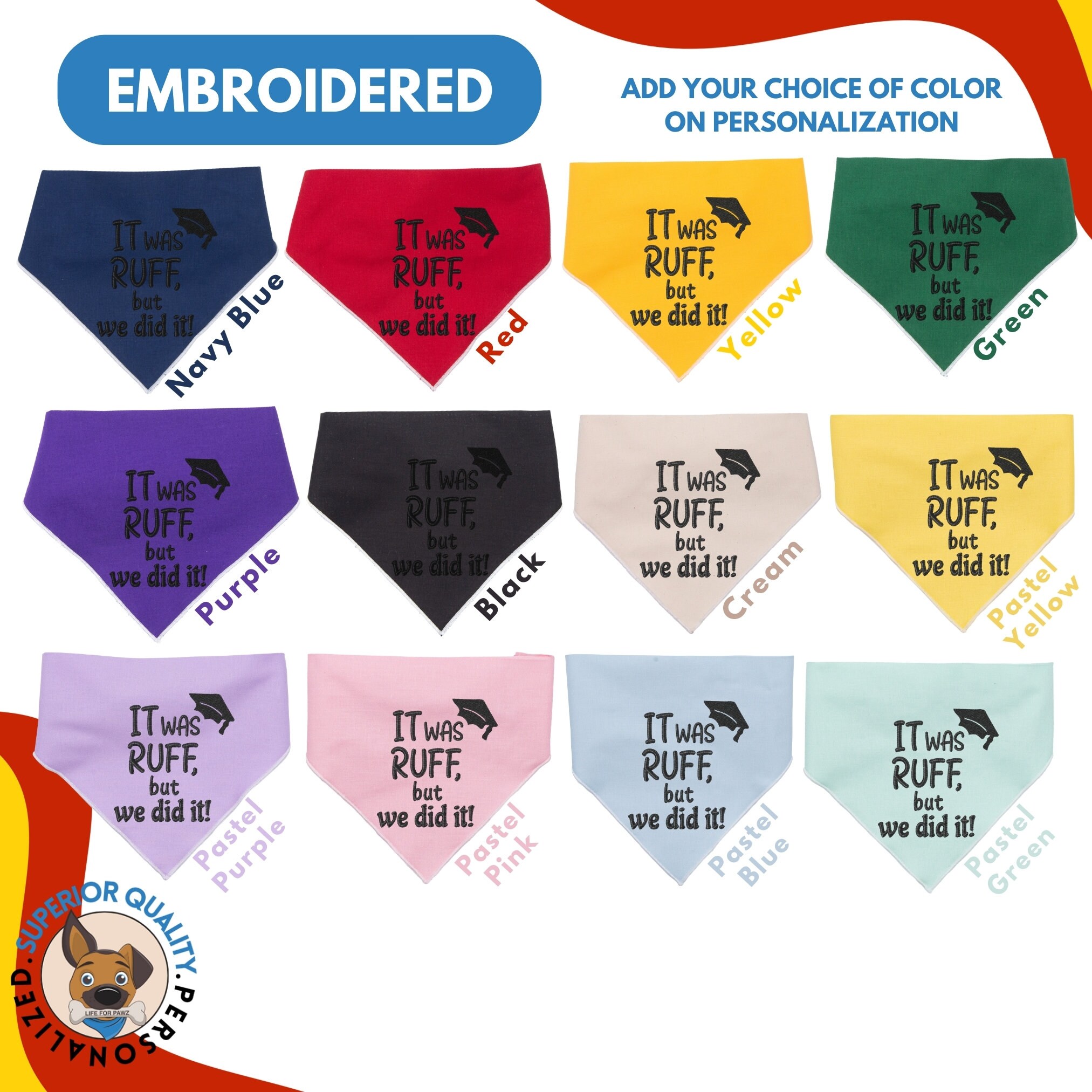 When The Road To Graduation Was Ruff, But You Did It Anyway Macorner Graduationgi