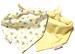 Lemon Dog Bandana - Reversible- Tie & Snap - Dog Neckerchief - Dog Scarf - Dog Mom - Puppy Gift 