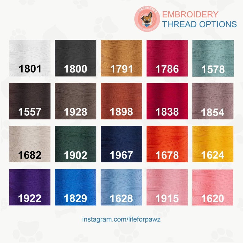 a color chart of different colors of hair