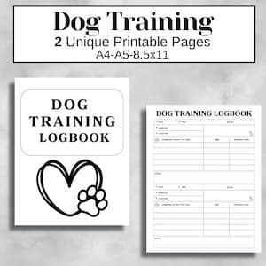 Planejador de treinamento de cães, rastreador de treinamento de filhotes, lista de verificação de socialização, cão de serviço, treinamento de cocô, passeio de cães, saúde do animal de estimação, registro de treinamento de cães