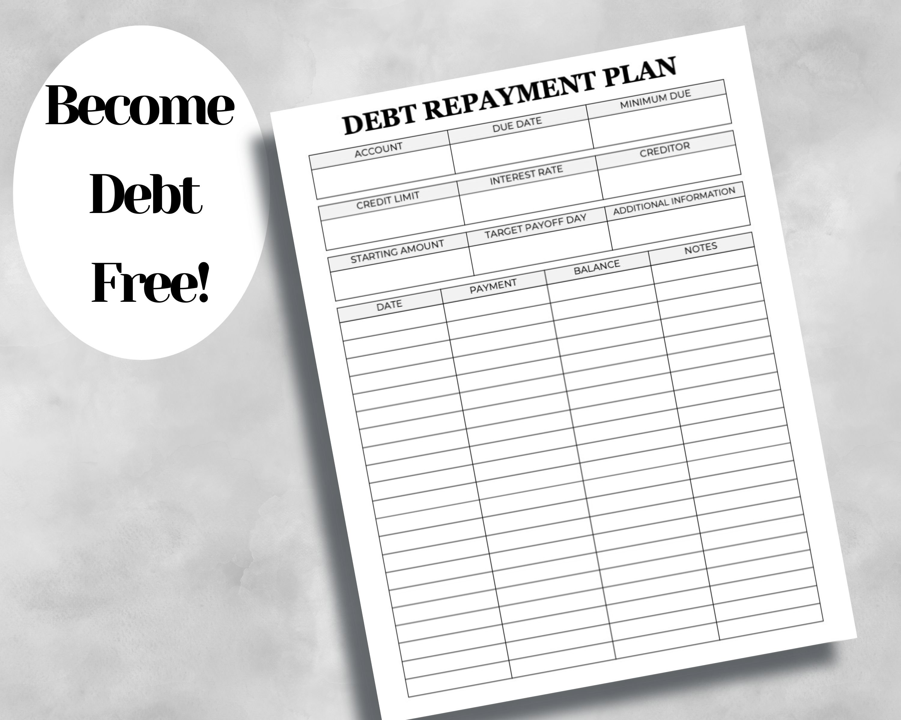 Budget Printable Binder Budget Spreadsheets Monthly Budget Tracker Book ...