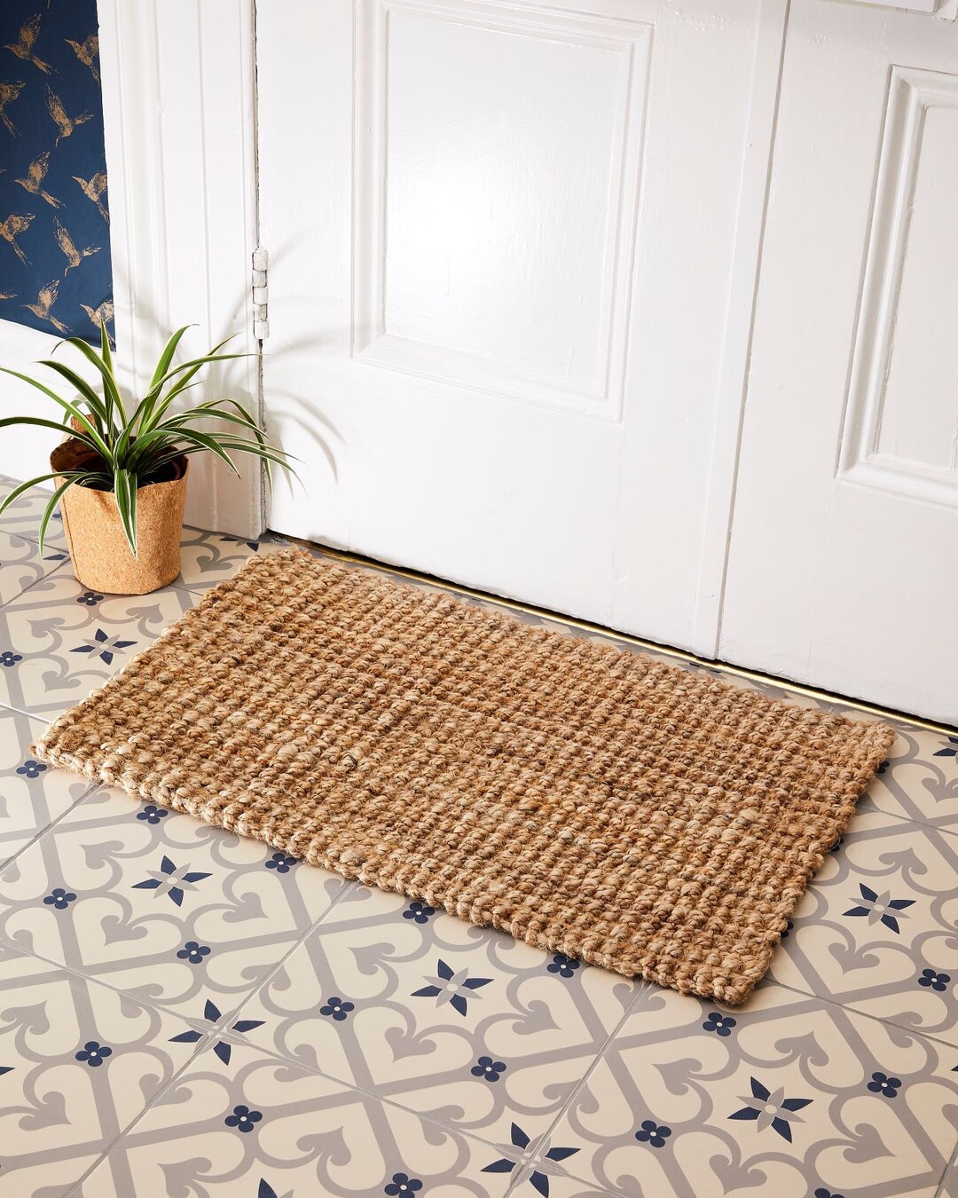 Jute Doormat for Indoor Use 100 Natural Jute handwoven Etsy UK