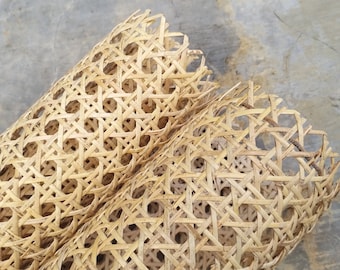 Fogli Di Canna In Rattan Naturale, Rotolo Di Tessuto A Rete In Rattan - Foto 6