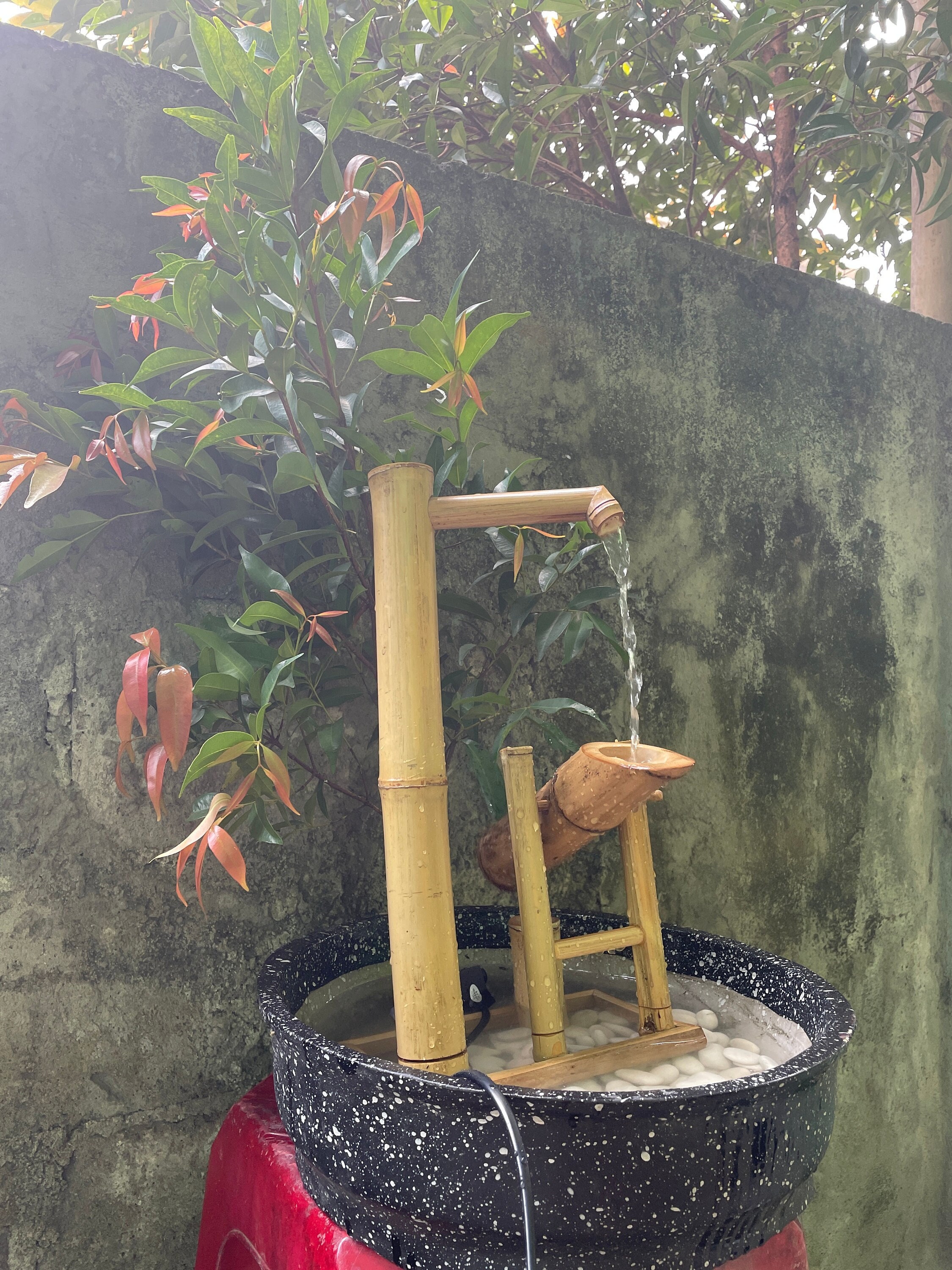 Japanese bamboo water fountain - Etsy sterreich