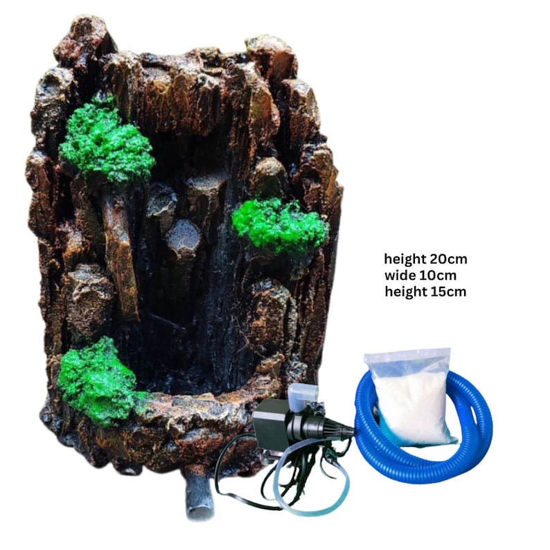 Aquarium Sand Waterfall Kit Aquascape Ornament Sandfall Kit Etsy