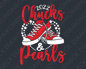 chucks and pearls moletom com capuz