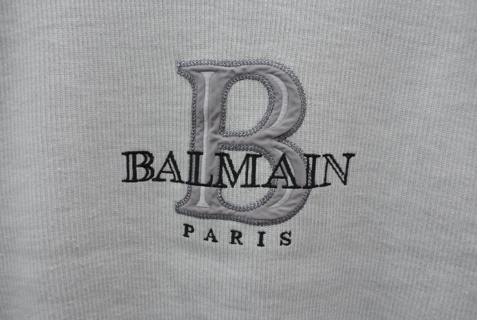 Vintage Pierre Balmain Paris Sweatshirt Big Embroidery Logo | Etsy