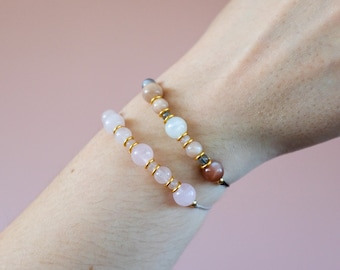 Bracelet • Mingi • pearl bracelet • pearl • precious stone • gold-plated