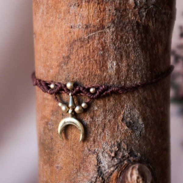 Makramee Fußkettchen • Valuri • Fußband * Hippie * Boho * Festival Schmuck