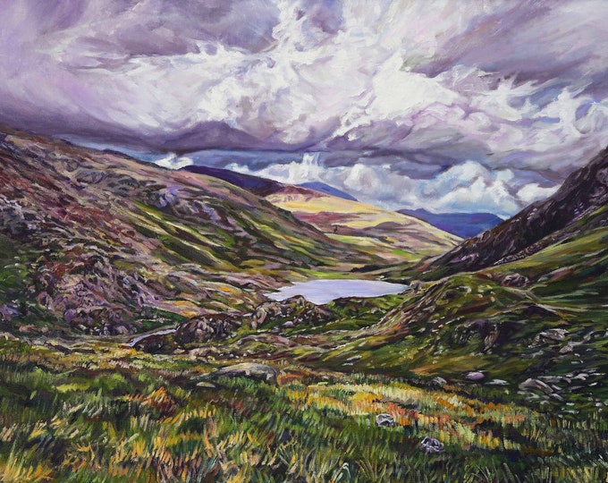 Fine Art Giclee Print, Snowdonia Print