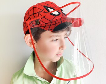Face Shield Hat Etsy