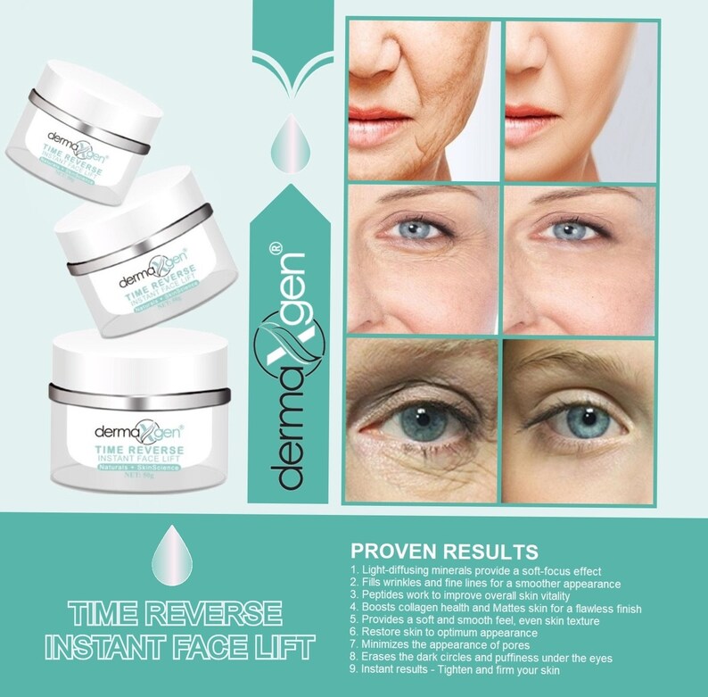 DermaXgen® INSTANT FACE LIFT Reduce Deep Wrinkle & Fine  Etsy