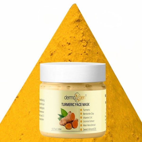 Turmeric Face Mask Pigmentation + Blemish Corrector + Dark Spots + Brightens + Heals