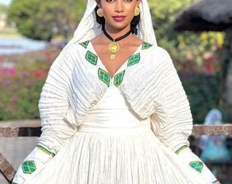 ELEGANTES HABESHA-KLEID