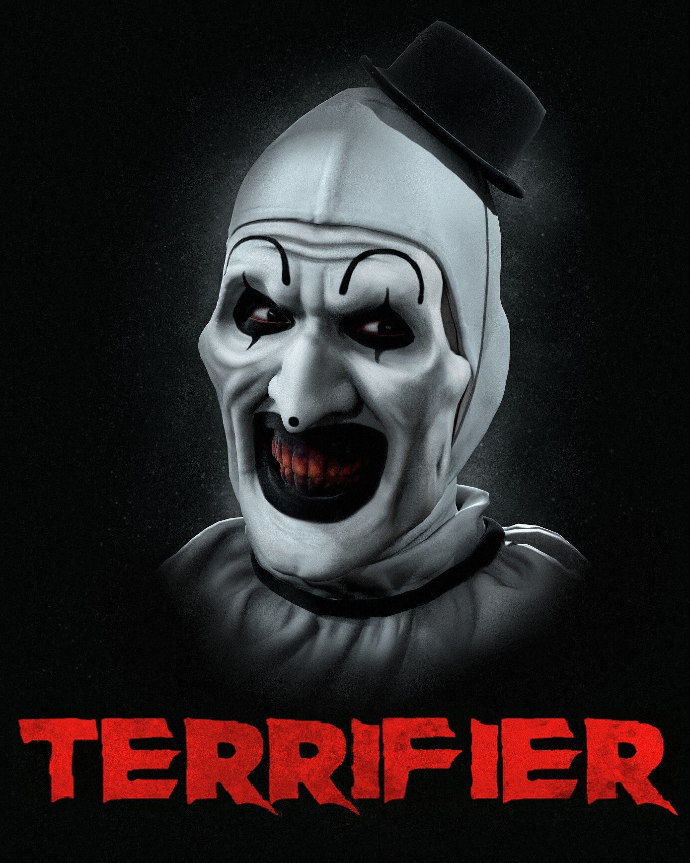 HORRORTerrifier16x20Art The ClownHeavy Stock Papel Etsy