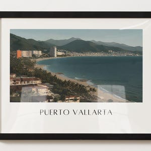 Puerto Vallarta, México | Framed Print | Poster | Wall Art | Home Decor