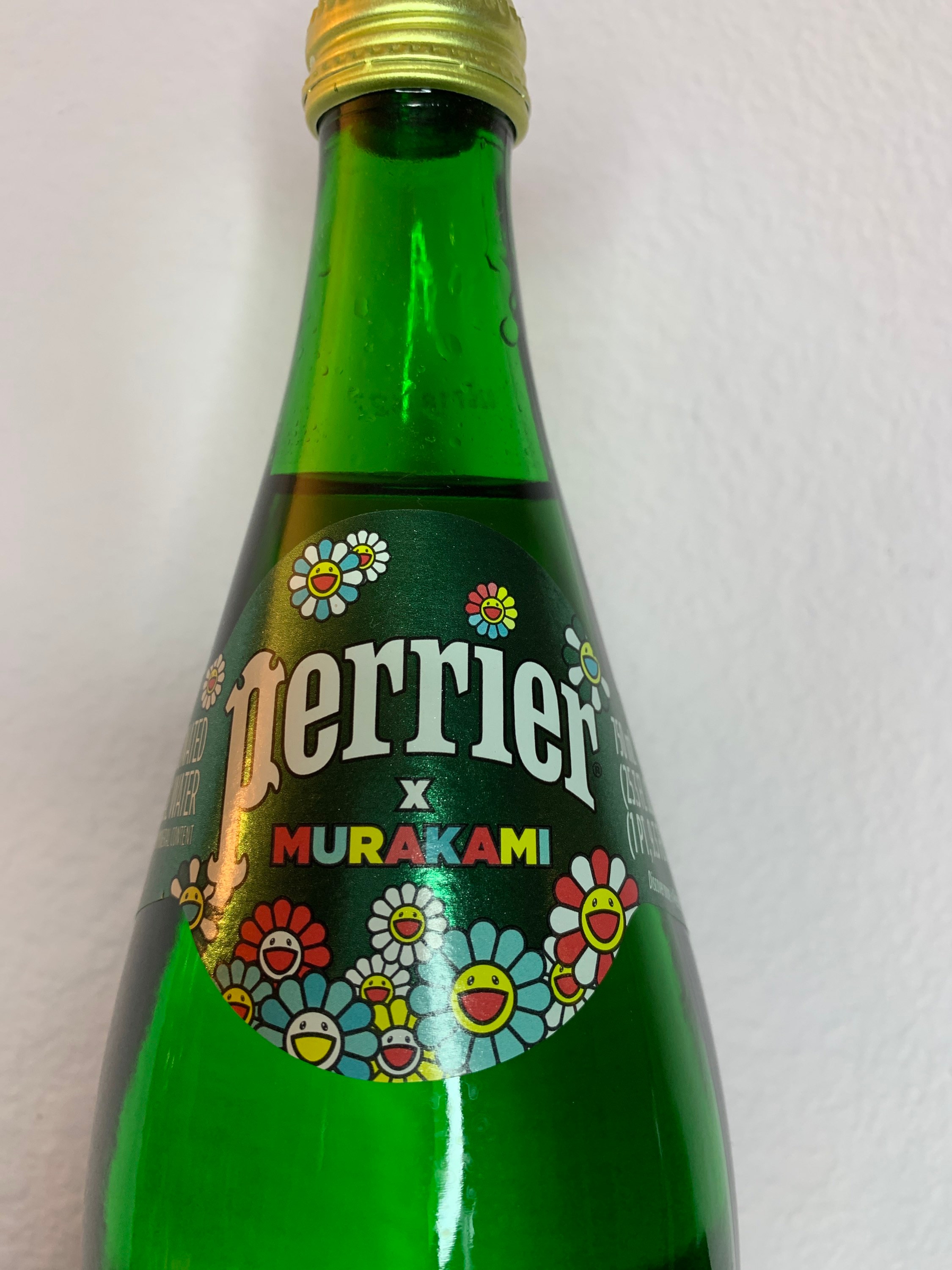 Murakami X Perrier GLASS Bottle (750ml) LIMITED EDITION Artist