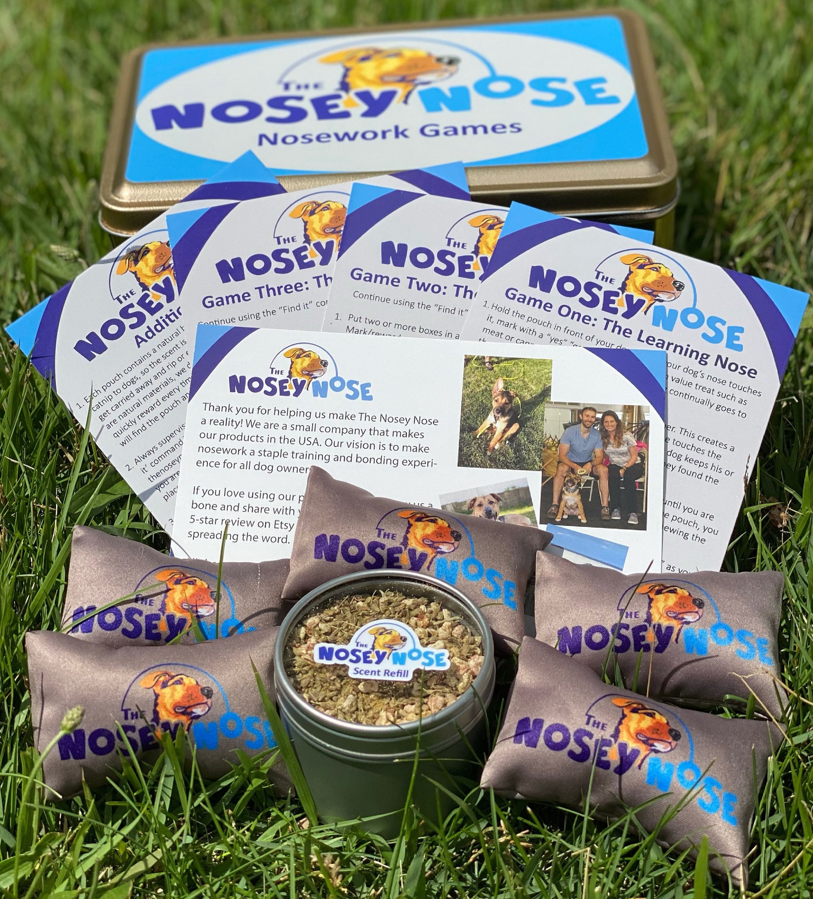 The Nosey Nose Nosework Supplies and Training kit for dogs Etsy