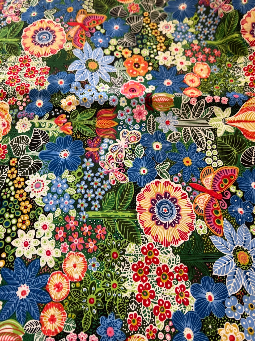 1/2 Yd Allover Floral Print by Joann’s Cotton Fabric - Etsy