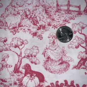 Nursery Rhyme Toile Etsy