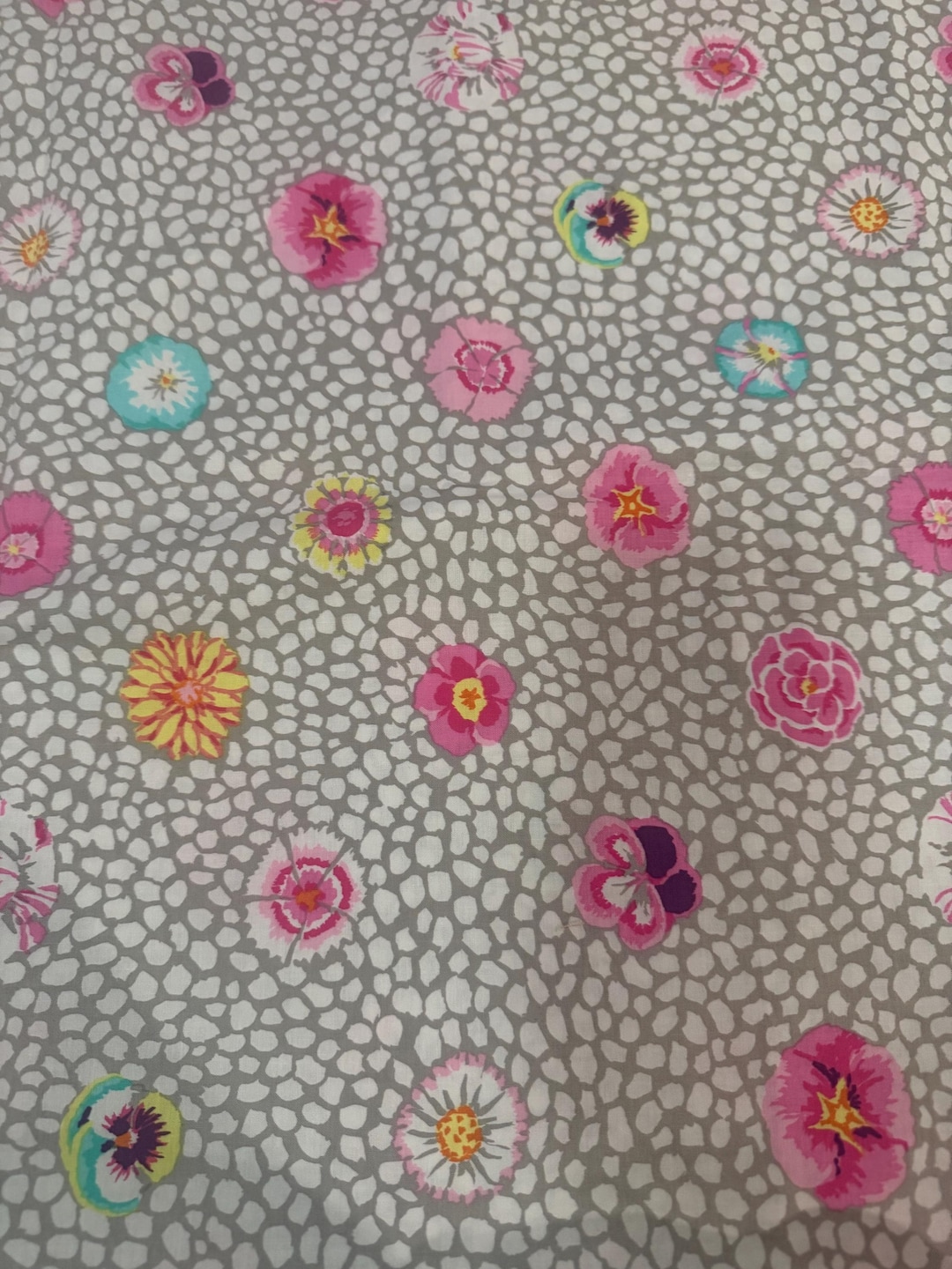 Fat Quarter Retired Kaffe Fassett “guinea Flower ” Cotton Fabric - Etsy