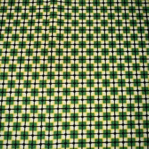 1/4 Yd  Mary Engelbreit Fabric Green Checkered Print Cotton Quilt Fabric