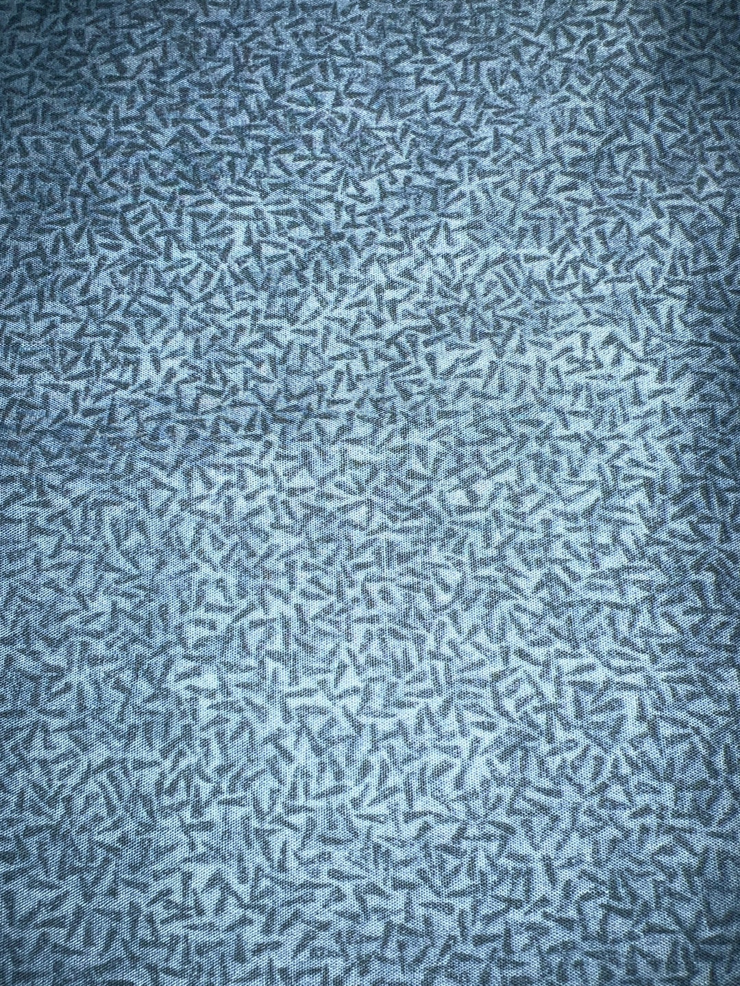1/2 Yd “ Dream Field Collection” Blue Tonal Blender Print by Fabri ...