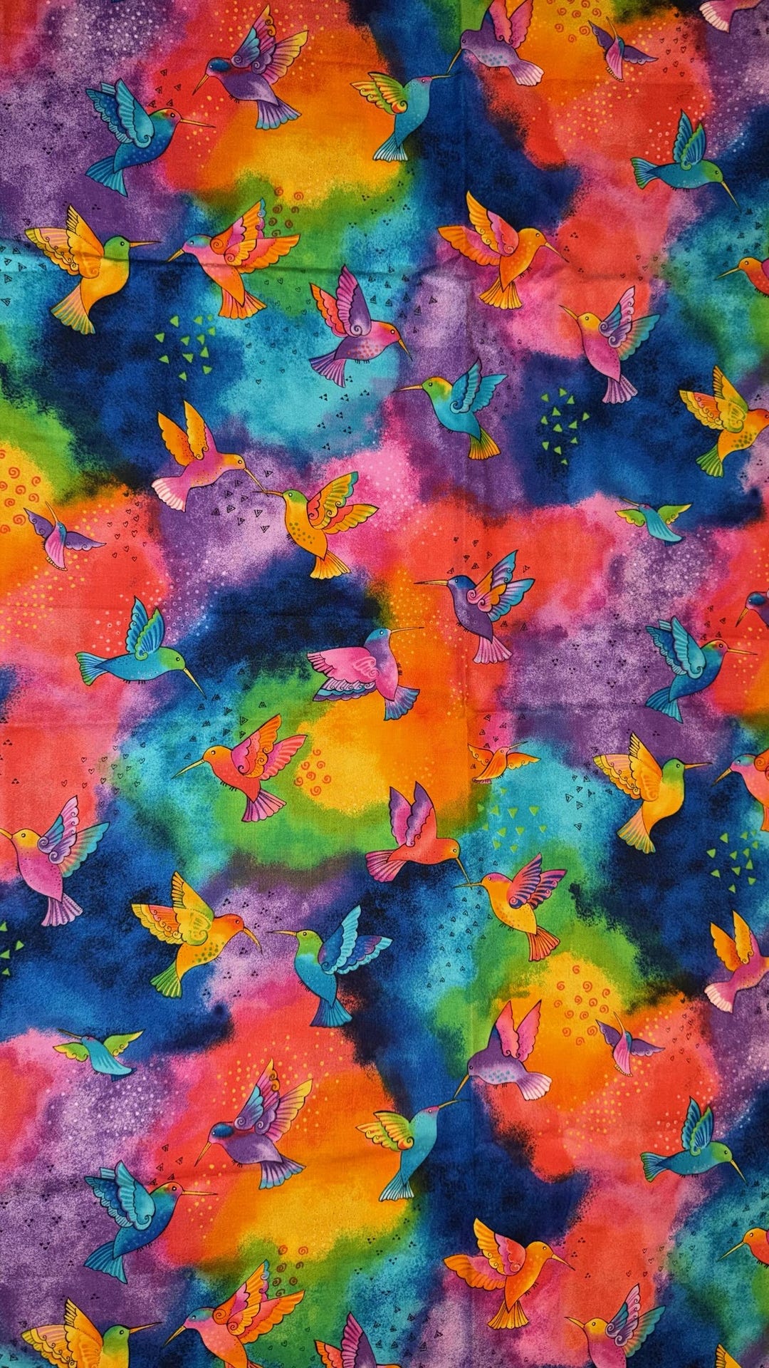 Fat Quarter Laurel Burch “flying Colors II ” Cotton Quilt Fabric - Etsy