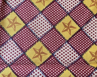 1/2 Yd "Uncle Sam" di Nancy Gere Reproduction Print Fabric by Windham Fabrics