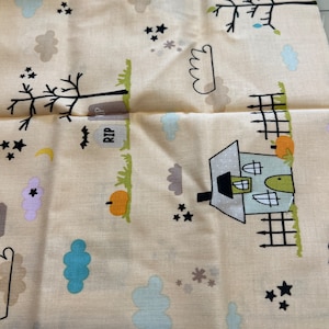 FAT Quarter “Halloween Magic” Print by  Riley Blake Cotton Fabric