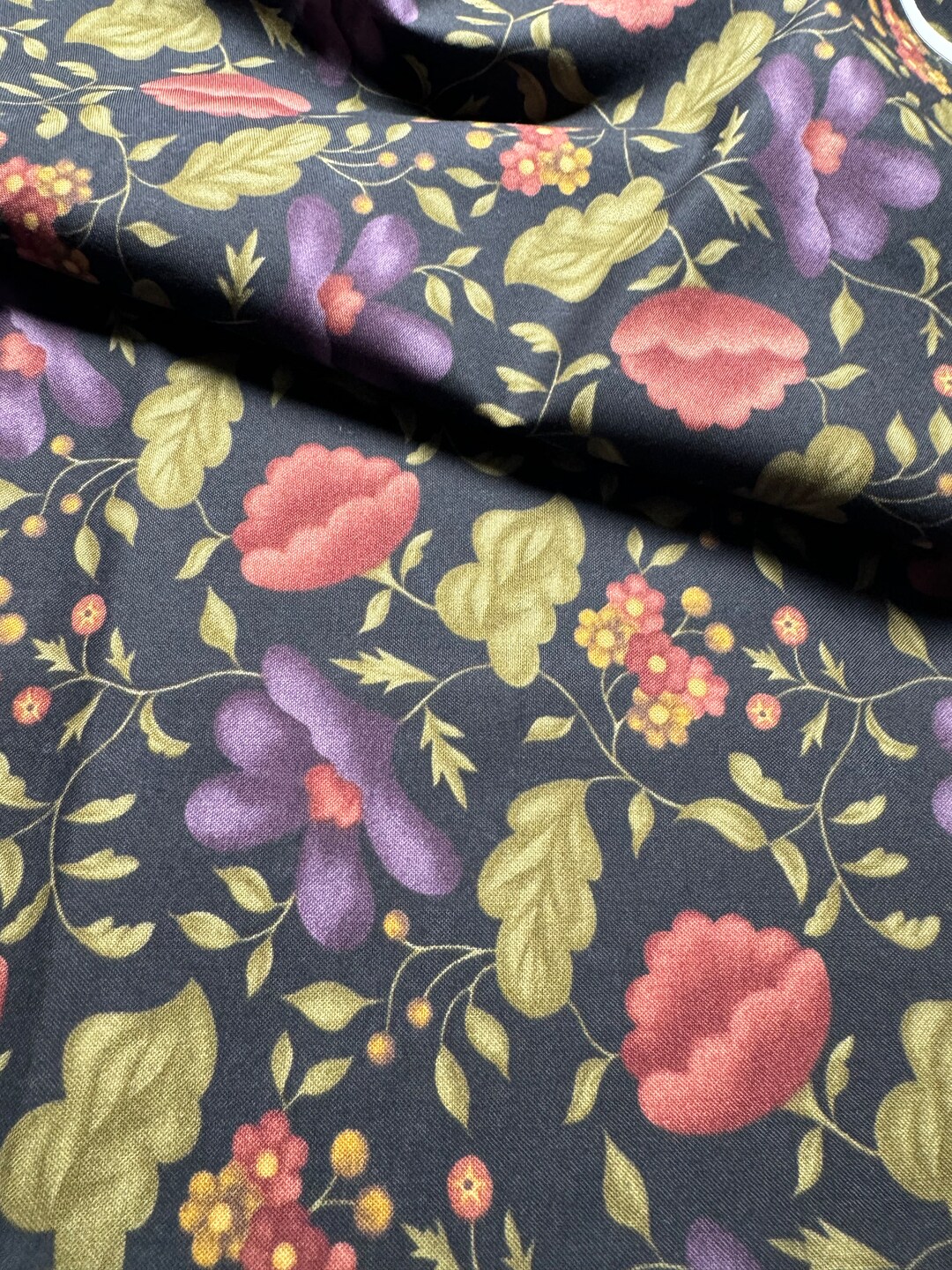 1/2 Yd “new Quilts Old Friends ” Floral Print by Sandy Gervais for Moda ...