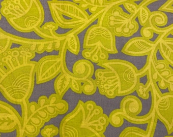 1/2 Yd “Modern Vine” Wildwood for Free Spirit Cotton Fabric