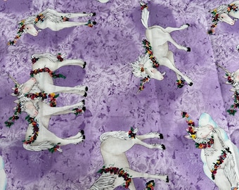 1/2 Yd “Unicorns” Print by Hordyzynski for Michael Miller Cotton Fabric