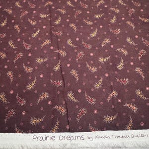 1/2 Yd Prairie Dreams Reproduction Print by Kansas Troubles for Moda Cotton Fabric